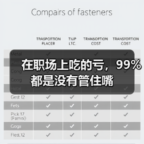 在职场上吃的亏，99%都是没有管住嘴（图2）