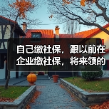 自己缴社保，跟以前在企业缴社保，将来领的待遇一样吗？（图4）