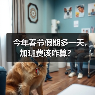 今年春节假期多一天,加班费该咋算?(图1) 今年春节假期多一天,加班费该咋算?(图1)