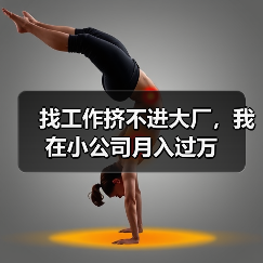 找工作挤不进大厂，我在小公司月入过万（图3）