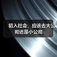 初入社会，应该去大公司还是小公司（图3）