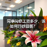 同事问你工资多少,该如何巧妙回答?(图3) 同事问你工资多少,该如何巧妙回答?(图3)