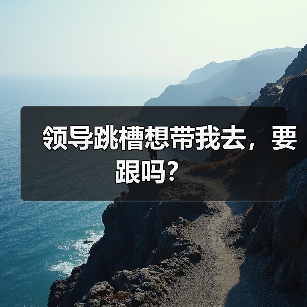领导跳槽想带我去,要跟吗?(图4) 领导跳槽想带我去,要跟吗?(图4)