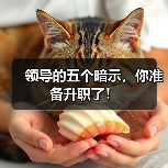 领导的五个暗示,你准备升职了!(图4) 领导的五个暗示,你准备升职了!(图4)
