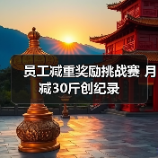 员工减重奖励挑战赛 月减30斤创纪录（图1）