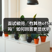 面试被问“有其他offer吗”如何回答更显优势?(图1) 面试被问“有其他offer吗”如何回答更显优势?(图1)