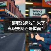 “辞职发疯戏”火了:离职要爽还是体面?(图1) “辞职发疯戏”火了:离职要爽还是体面?(图1)