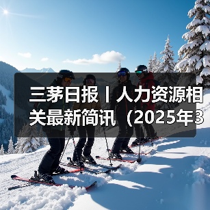 三茅日报丨人力资源相关最新简讯(2025年3月20日)(图4) 三茅日报丨人力资源相关最新简讯(2025年3月20日)(图4)