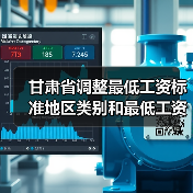 甘肃省调整最低工资标准地区类别和最低工资标准（图1）